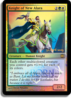 (Promo-Prerelease)Knight of New Alara/新たなアラーラの騎士